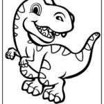 Baby Dinosaur Coloring Pages (% Free Printables)