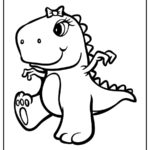 Baby Dinosaur Coloring Pages (% Free Printables)