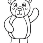 Bear Coloring Pages –  Printable Sheets – Easy Peasy And Fun