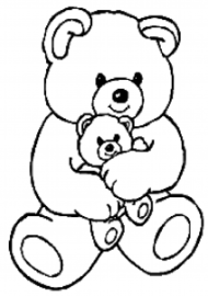 Bears - Free printable Coloring pages for kids