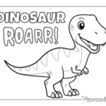 Best Dinosaur Coloring Pages For Kids & Adults