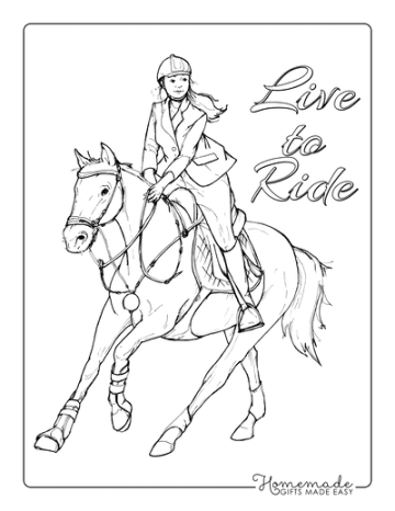 Best Horse Coloring Pages for Kids & Adults  Free Printables