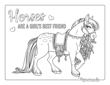 Best Horse Coloring Pages for Kids & Adults  Free Printables