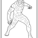 Black Panther – Black Panther Kids Coloring Pages