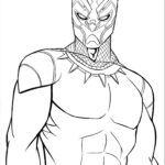 Black Panther – Black Panther Kids Coloring Pages