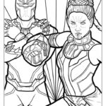 Black Panther Coloring Pages (Free PDF Printables)