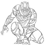 Black Panther Free Coloring Page – Download, Print Or Color Online