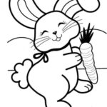 Bunny Coloring Page  Osterhase Malen, Malvorlagen, Ausmalbilder