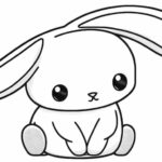 Bunny Coloring Pages –  New Rabbit Coloring Sheets