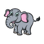 Cartoon Elephant Drawing – How To Draw A Cartoon Elephant Step By Step