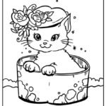 Cat Coloring Pages (% Free Printables)