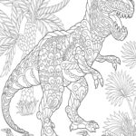 Dinosaur Coloring Pages Free Printables  Skip To My Lou