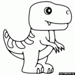 Dinosaur Online Coloring Pages