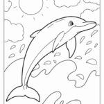 Dolphin Coloring Pages (Free PDF Printables)