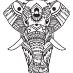 Elephant Coloring Pages For Adults – Best Coloring Pages For Kids