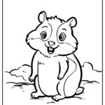 Hamster Coloring Pages (% Free Printables)