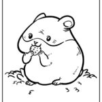 Hamster Coloring Pages (% Free Printables)