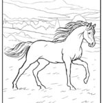 Horse Coloring Pages (% Free Printables)