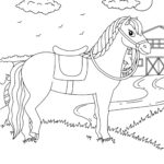 Horse Coloring Pages  Skip To My Lou