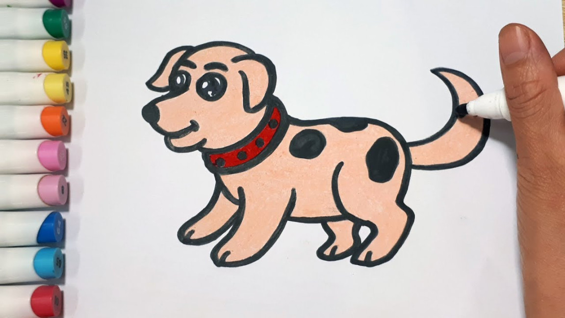 How To Draw A Dog   Art