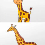 How To Draw A Giraffe – Step By Step Tutorial  Skip To My Lou