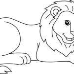 Lion Coloring Page Isolated For Kids  Vector Art At Vecteezy