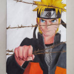 OC) Colored Pencil Drawing Of Naruto! : R/Naruto