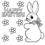 Places For Free Easter Bunny Coloring Pages