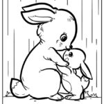 Rabbit Coloring Pages (% Free Printables)