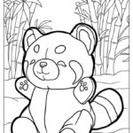 Red Panda Coloring Pages (Free PDF Printables)