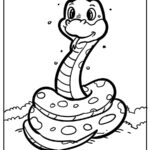 Snake Coloring Pages (% Free Printables)