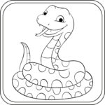 Snake Coloring Pages Preschool  Kindergarten  First Grade