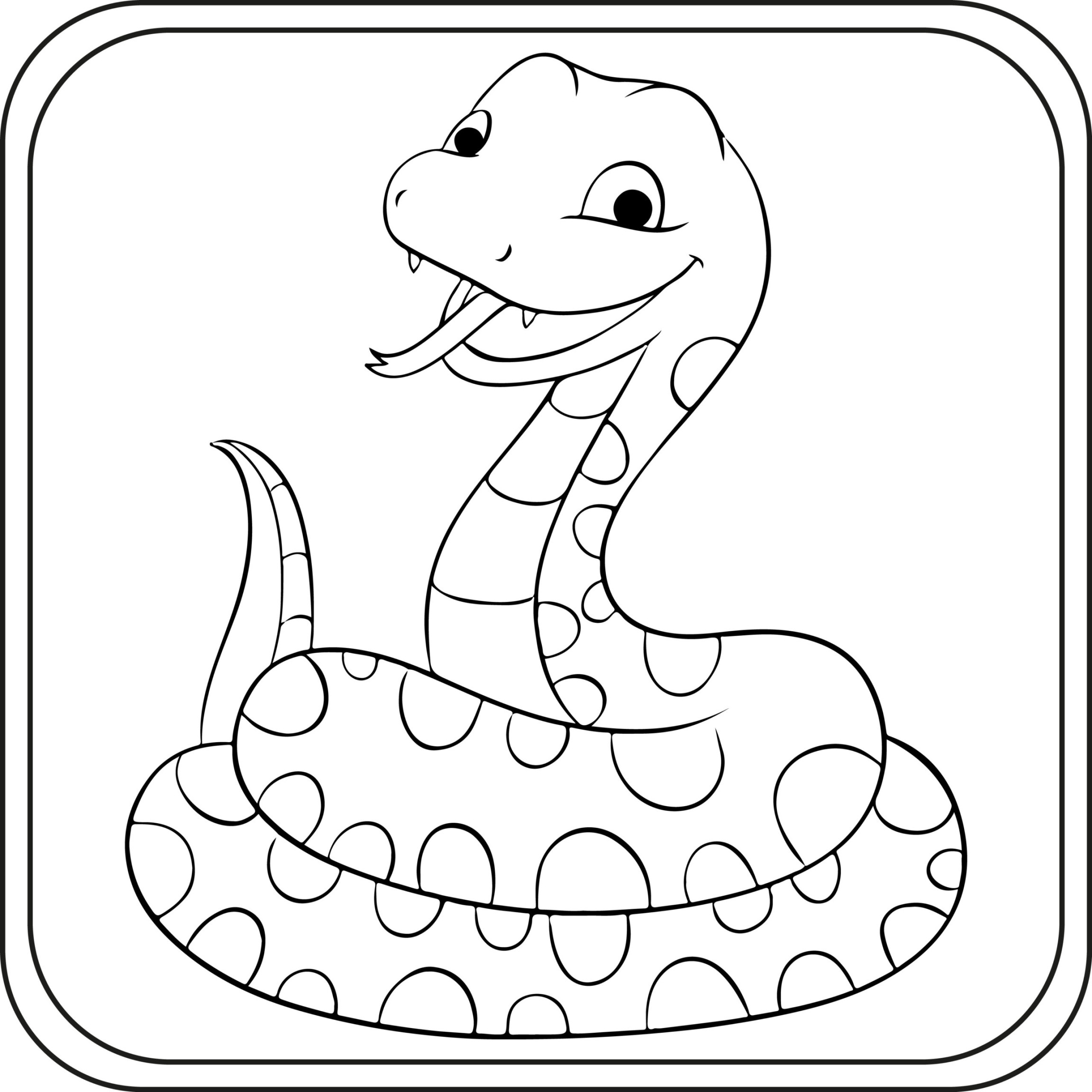 snake Coloring Pages Preschool  Kindergarten  First Grade