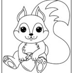 Squirrels Coloring Pages (% Free Printables)