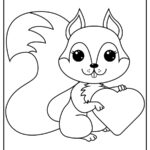 Squirrels Coloring Pages (% Free Printables)