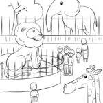 Zoo Animals Coloring Pages Zoo Animals Coloring Page Free