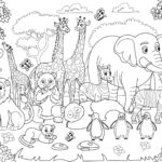 Zoo Coloring Page Images – Free Download On Freepik